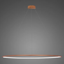 Lampa wisząca Ledowe Okręgi No.1 180cm 3k miedziana Dali