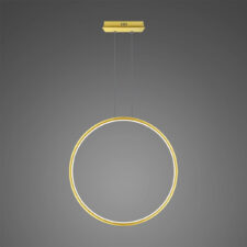 Lampa wisząca Ledowe Okręgi No.1 X 80cm 4k złota Dali