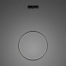 Lampa wisząca Ledowe Okręgi No.1 X 80cm 4k czarna Dali