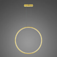 Lampa wisząca Ledowe Okręgi No.1 X 100cm 4k złota Dali