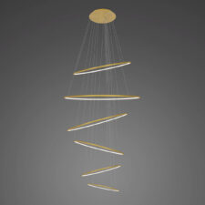 Lampa wisząca Ledowe okręgi No.6 złota 2700k Dali