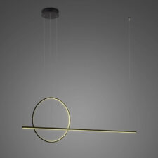 Lampa wisząca Linea No.2 120 40cm czarna 4k Dali
