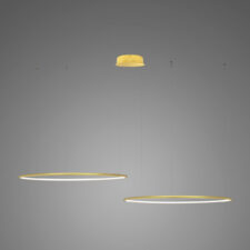 Lampa wisząca Ledowe Okręgi No.2 60cm 3k złota