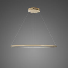 Lampa wisząca Ledowe Okręgi No.1 60cm 3k mocha
