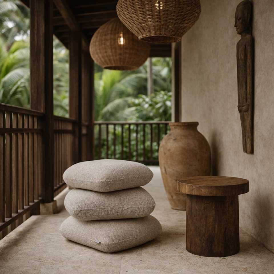 Pufa STONES beżowa - obrazek 7