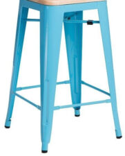 Podstawa hokera 66cm Paris Wood niebiesk ( Rozmiar: uniwersalny )