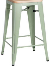 Podstawa hokera 66cm Paris Wood zielona ( Rozmiar: uniwersalny )