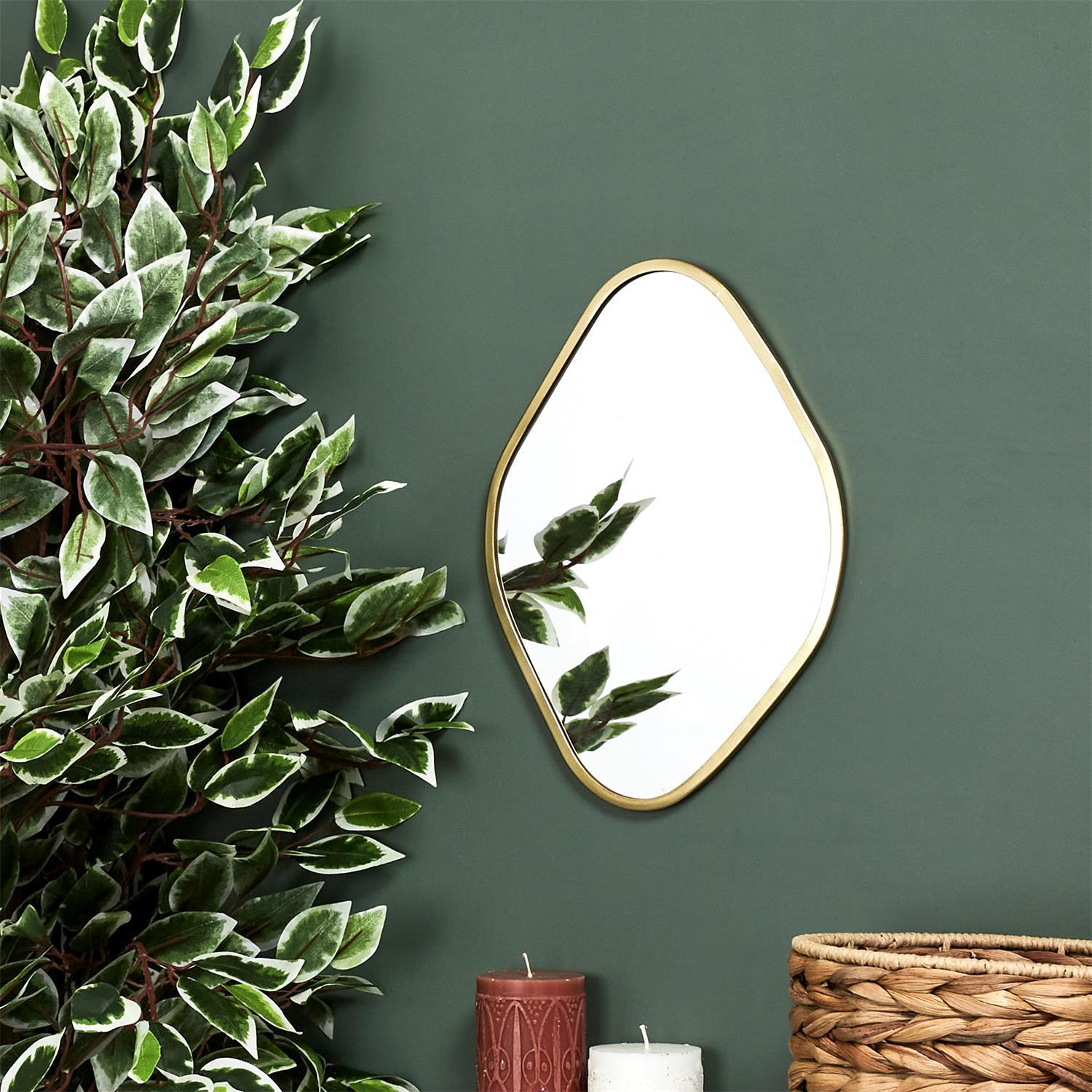 Lustro Arcilla złote romb ( Rozmiar: uniwersalny ) - obrazek 5