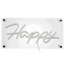 Lampka Happy Neon LED ( Rozmiar: uniwersalny )