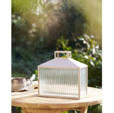 Latarenka Lucca beżowoszara ( Rozmiar: uniwersalny )