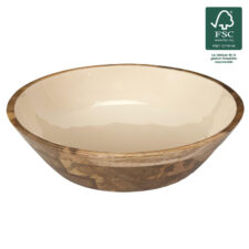 Miska Dune 28 cm z drewna mango ( Rozmiar: uniwersalny )