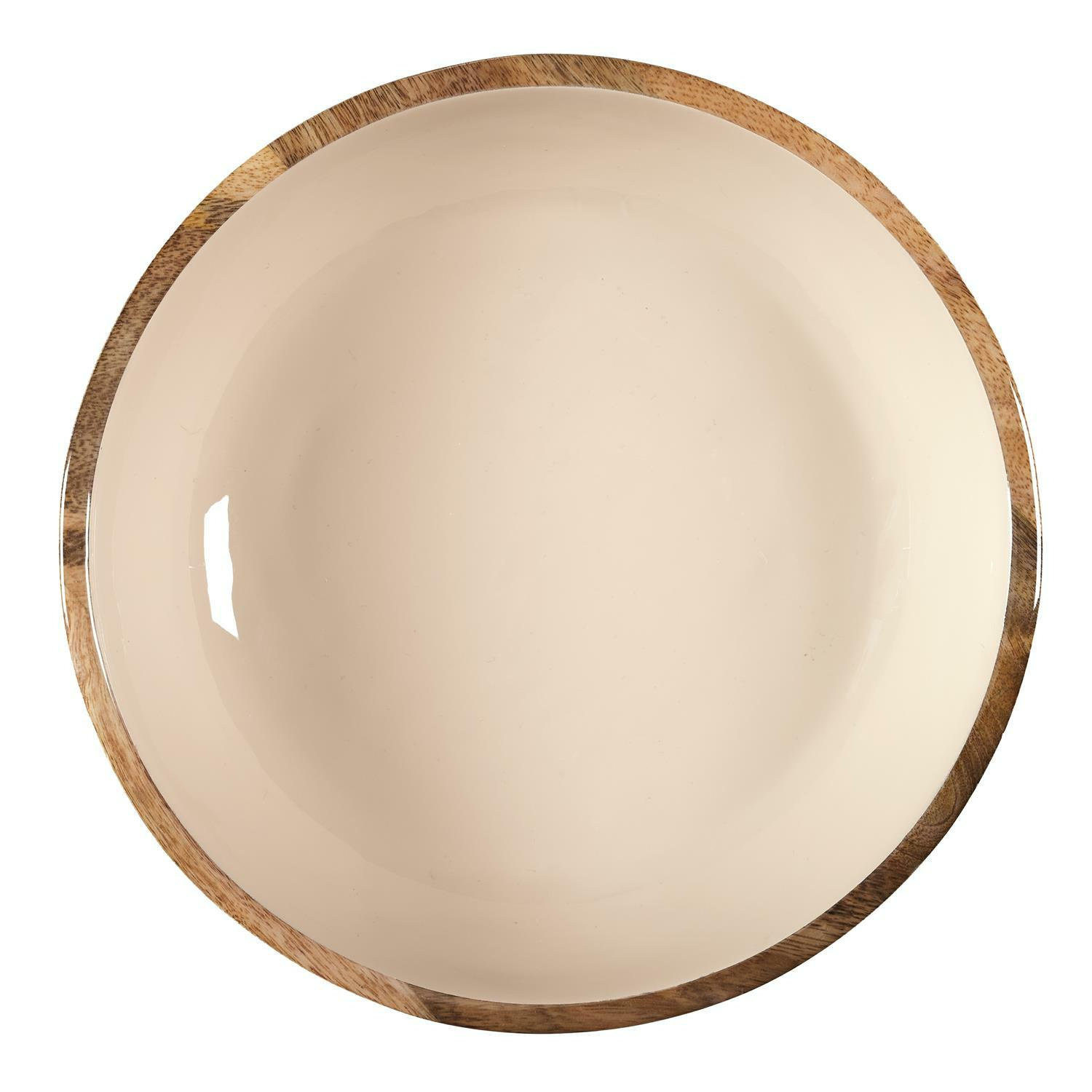 Miska Dune 28 cm z drewna mango - obrazek 4