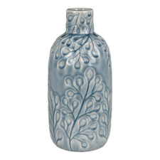 House Nordic wazon ceramiczny niebieski 26 cm nowoczesny do salonu ( Rozmiar: uniwersalny )