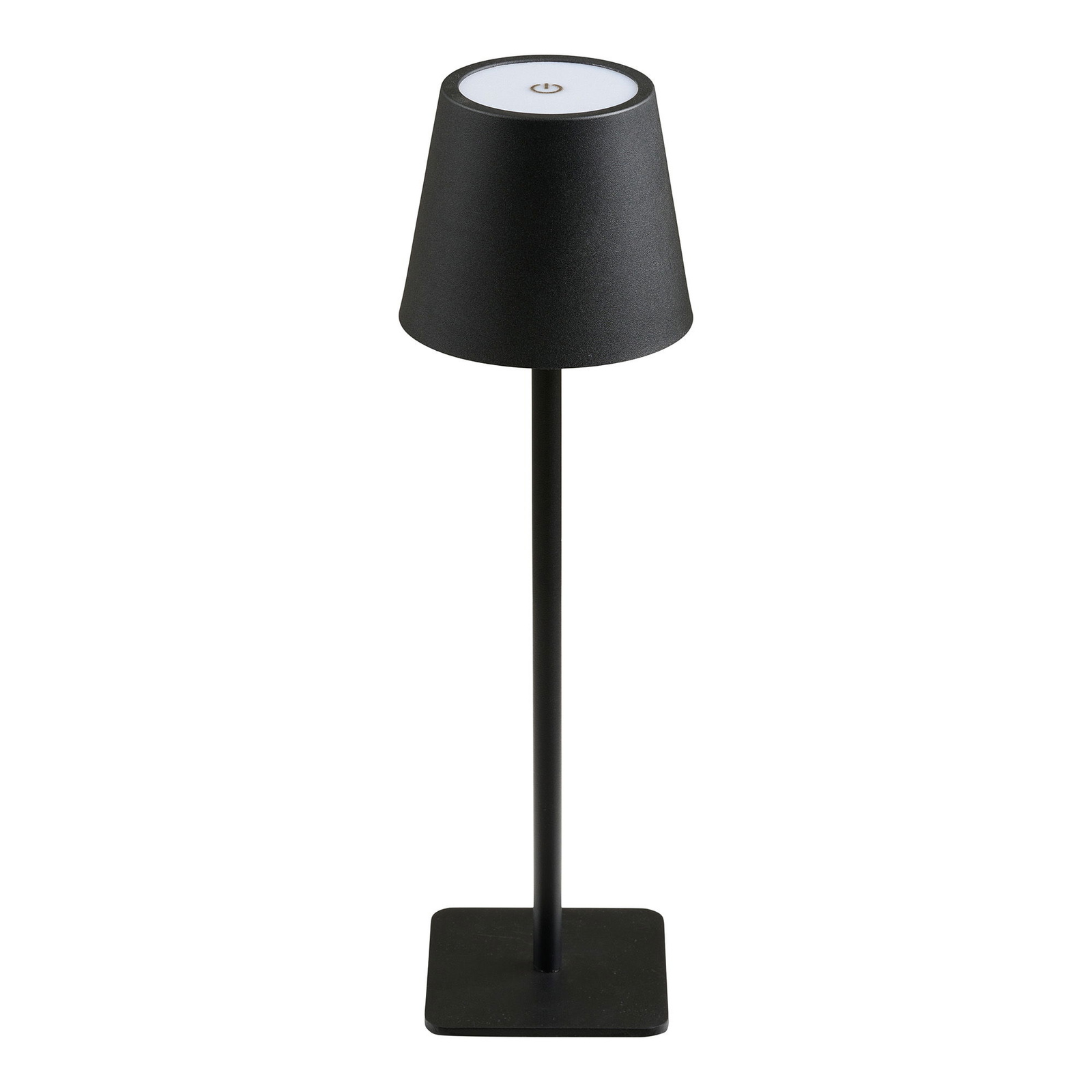 Lampa stołowa Bradford czarna LED akumulatorowa nowoczesna do salonu - obrazek 5