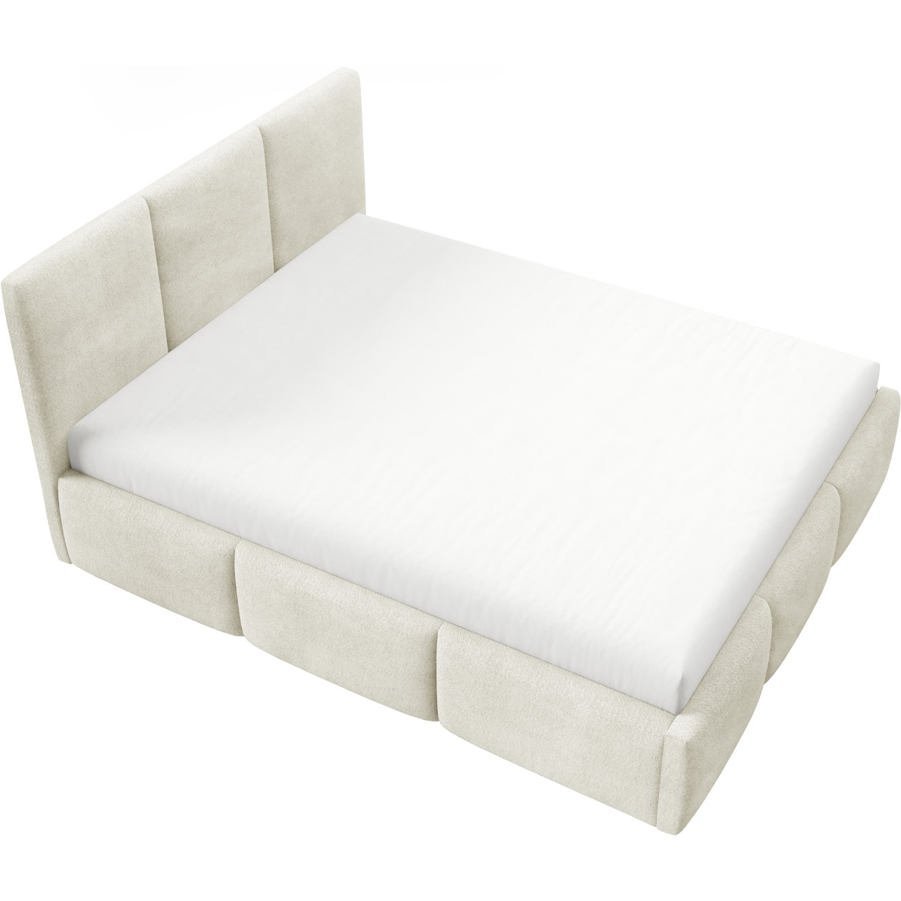 Łóżko tapicerowane GINAN 160x200 coral 15 - obrazek 3