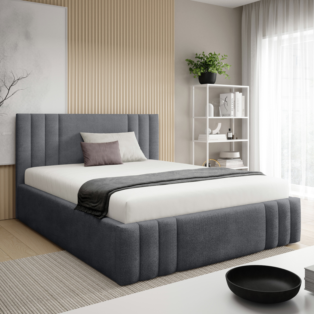 Łóżko tapicerowane HADAR 180x200 #personalizuj - obrazek 7