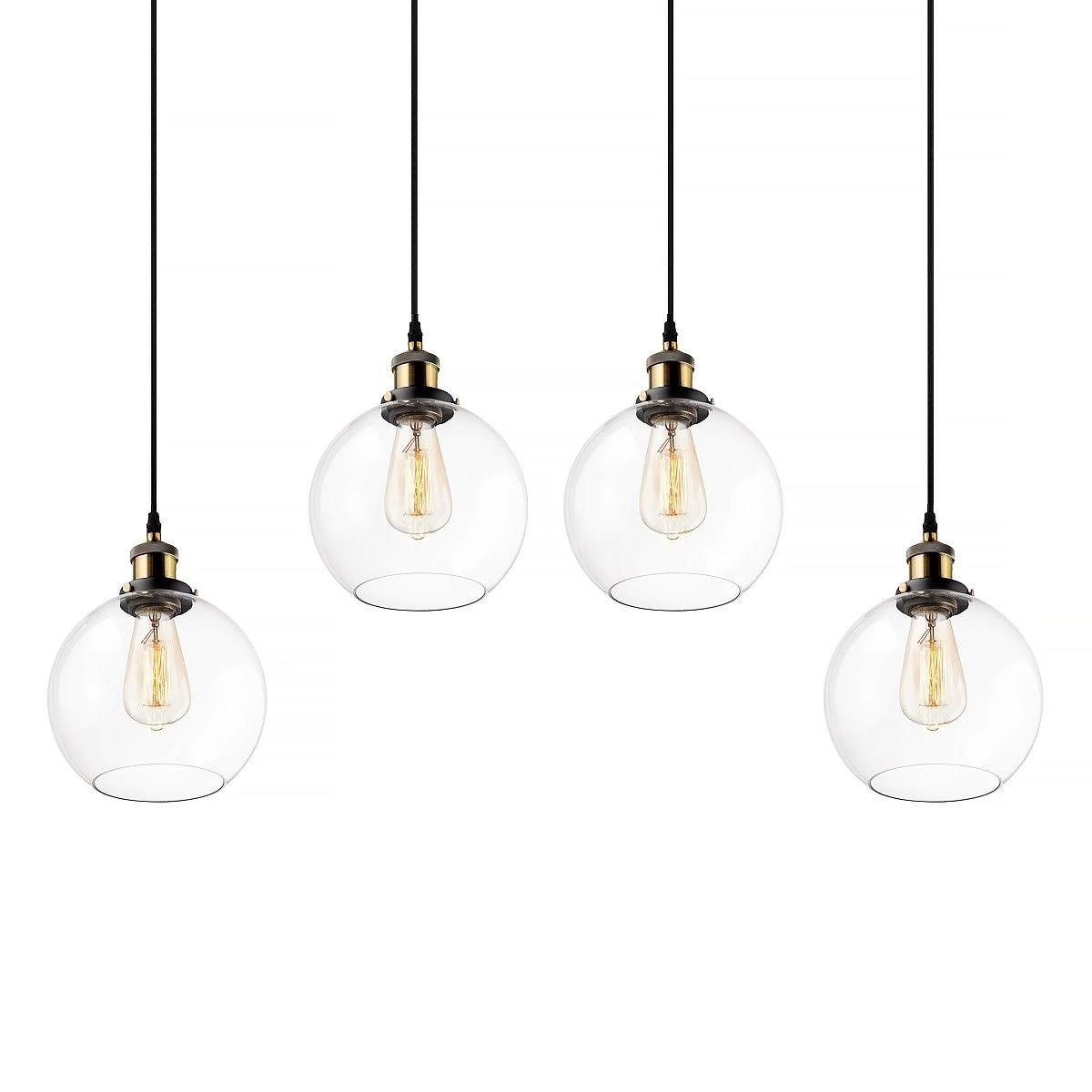 NY Loft No.2 CL4 Szklany Żyrandol - obrazek 3