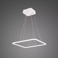 Lampa wisząca Ledowe kwadraty No.1 biała out 3k