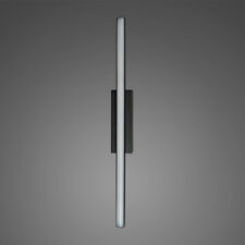 Kinkiet ledowy Linea No.38,5cm czarna 3k