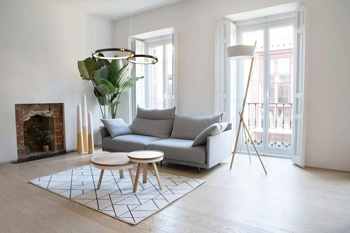 Ledowa Lampa wisząca Aurora No.2 50cm 3k czarna - obrazek 8