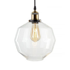 NY Loft No.4 Szklana Lampa wisząca