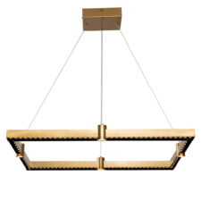 Ledowa Lampa wisząca Diamante No.1 P1 67cm złota