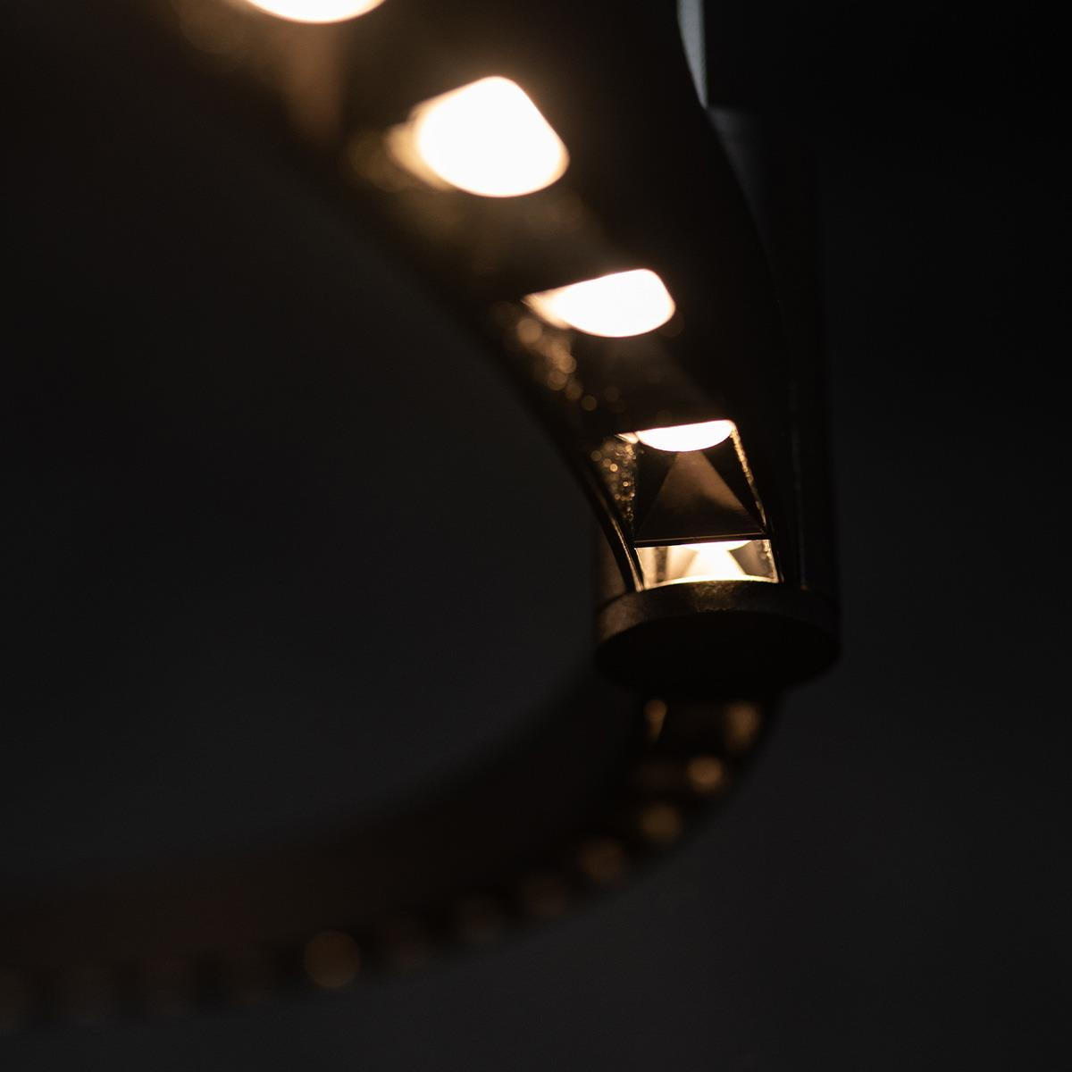 Ledowa Lampa wisząca Diamante No.2 CO1 80cm czarna - obrazek 5
