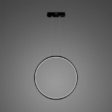 Lampa wisząca Ledowe Okręgi No.1 X 60cm 3k 32W czarny