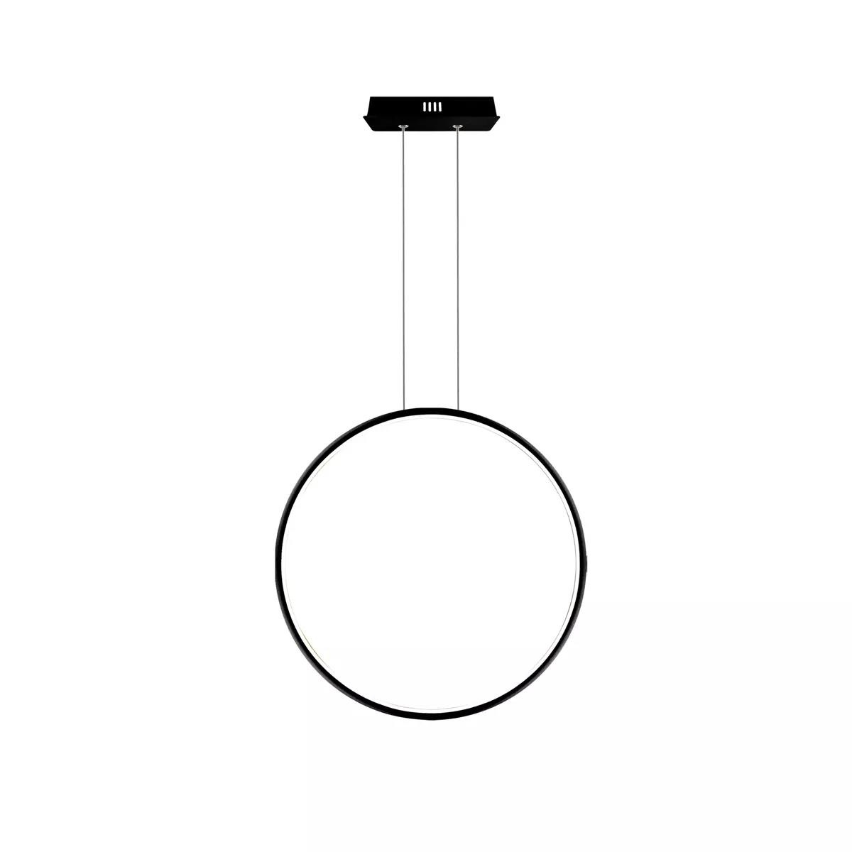 Lampa wisząca Ledowe Okręgi No.1 X 60cm 3k 32W czarny - obrazek 5