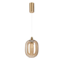 Lampa wisząca - Polar bursztynowy