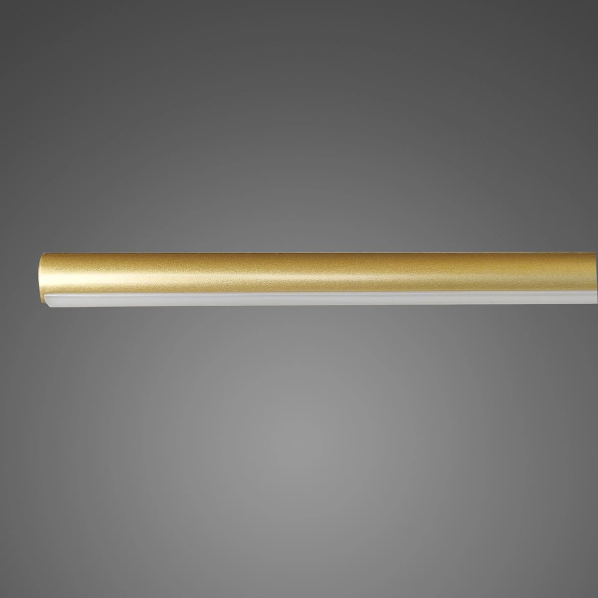 Lampa wisząca Linea No.4 60/40cm złotoczarna 2700k - obrazek 3