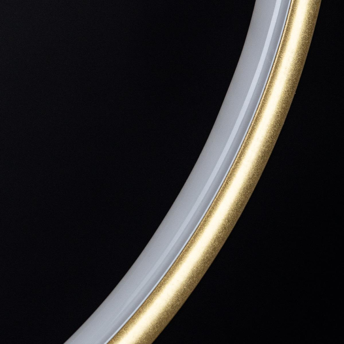 Lampa wisząca Linea No.4 60/40cm złotoczarna 2700k - obrazek 4