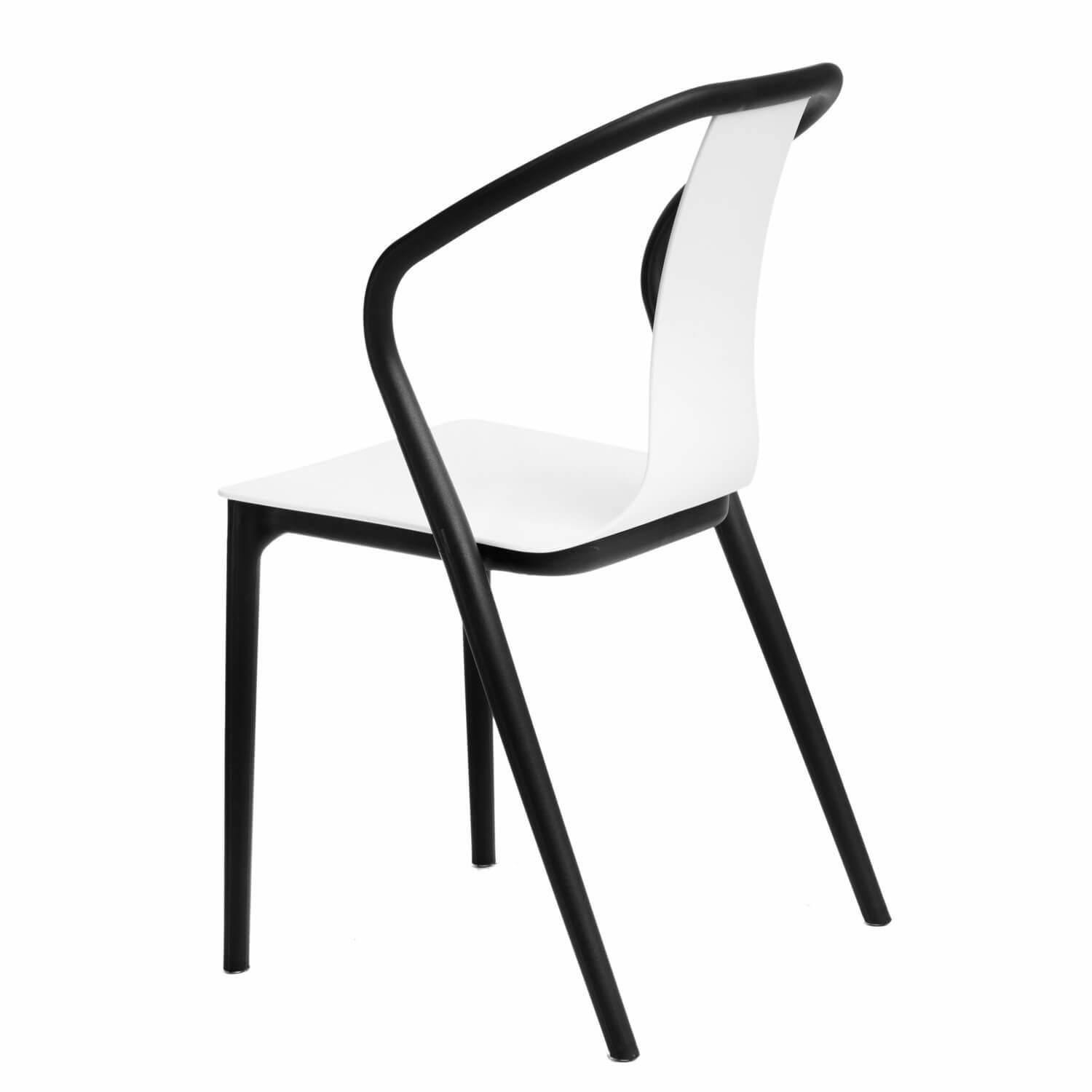 Krzesło Bella czarne/białe ( Rozmiar: uniwersalny ) - obrazek 10