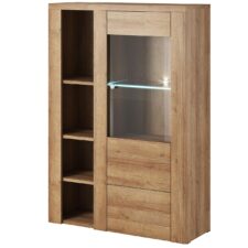 Witryna LORAN LO44 dąb riviera jasny