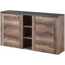 Komoda LORAN LO26 satin nussbaum / touchwood