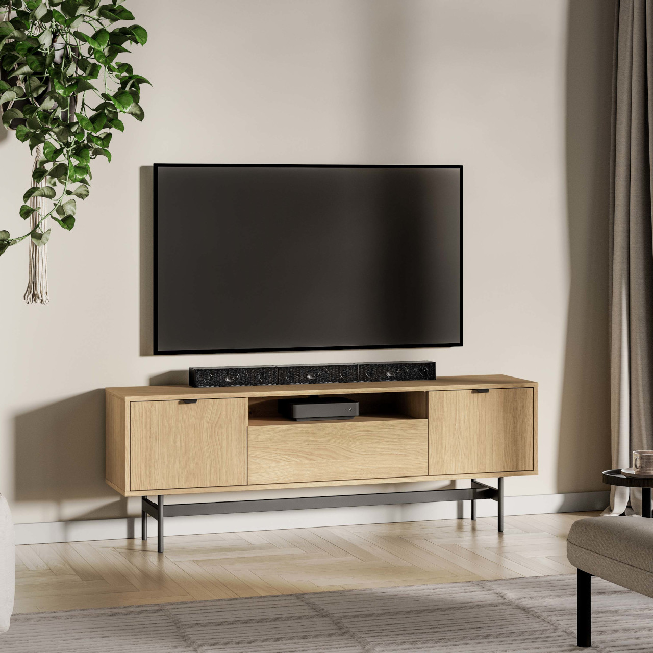 Komoda RTV SARGAS 06 dąb mavelie - obrazek 6