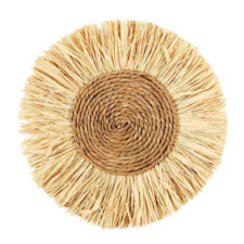Dekoracja z Rafii okrągła 37cm ( Rozmiar: uniwersalny )
