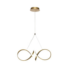 SPARK lampa wisząca złoty 32W LED 3000, 4000, 6000K osłonka biała