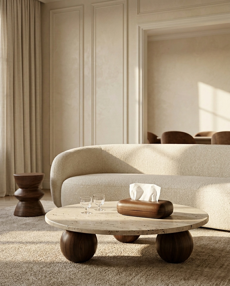 Pojemnik na chusteczki SHP WOODIE brązowy - obrazek 6