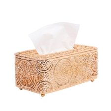 Pojemnik na chusteczki SHP MAISON złoty