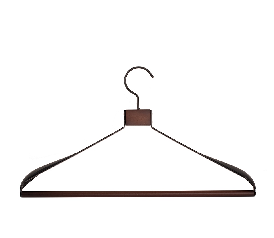 Zestaw 4 wieszaków SHP SOLID czarny - obrazek 4