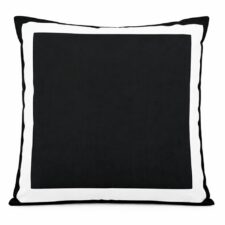 Poduszka dekoracyjna SHP MANOR biało-czarna