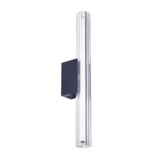 Lampa ścienna VERTI 40 cm - LED, transparentna tuba