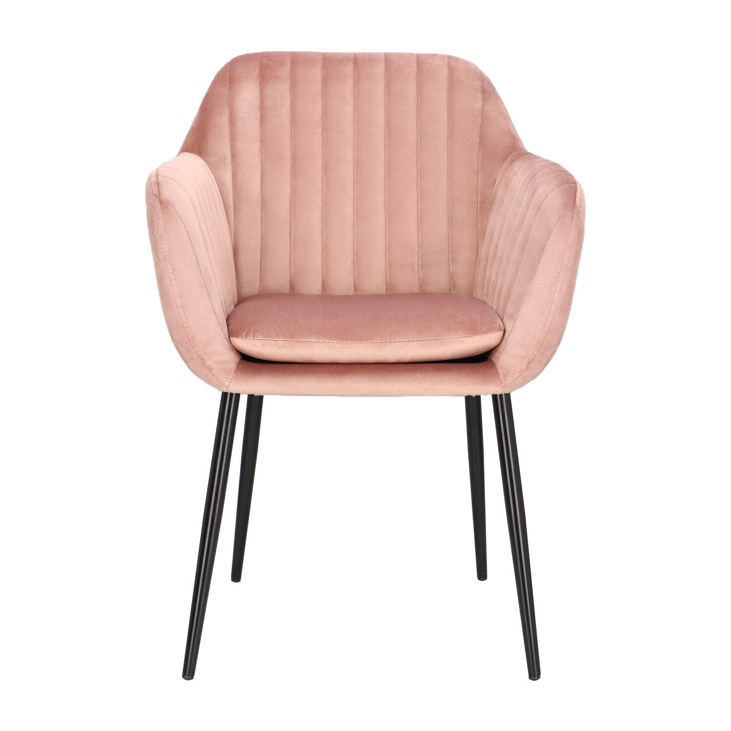 Krzesło Emilia Velvet dusty rose/black ( Rozmiar: uniwersalny ) - obrazek 4