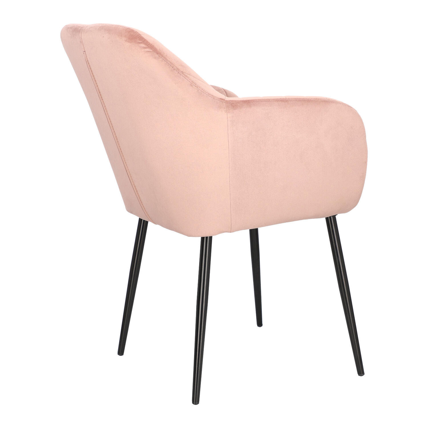 Krzesło Emilia Velvet dusty rose/black ( Rozmiar: uniwersalny ) - obrazek 8