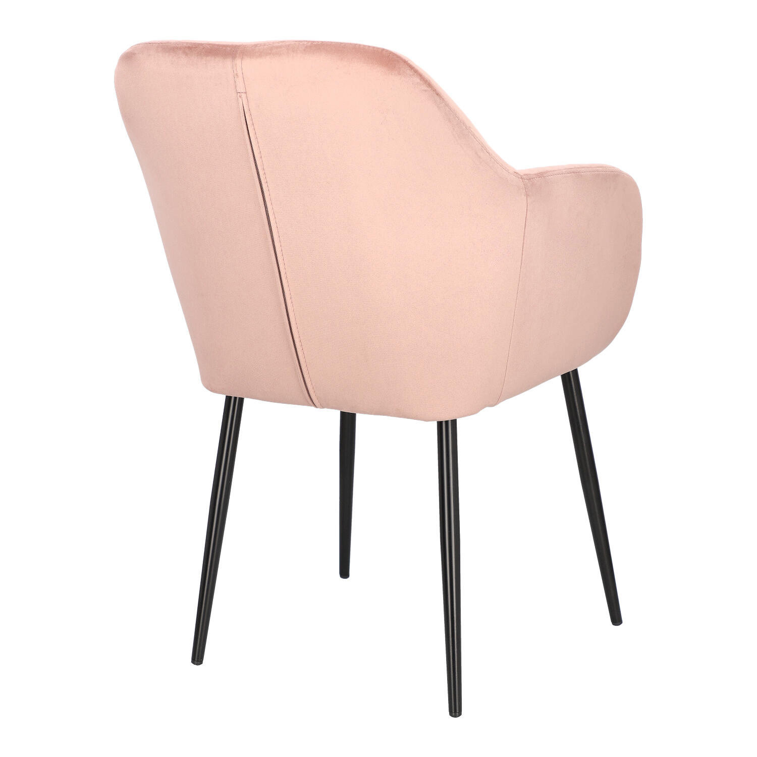 Krzesło Emilia Velvet dusty rose/black ( Rozmiar: uniwersalny ) - obrazek 10