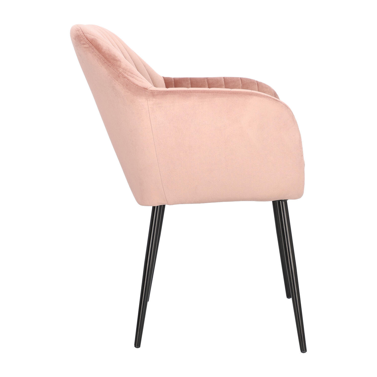 Krzesło Emilia Velvet dusty rose/black ( Rozmiar: uniwersalny ) - obrazek 12