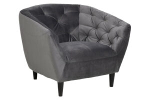 Fotel Ria VIC Dark grey ( Rozmiar: uniwersalny )