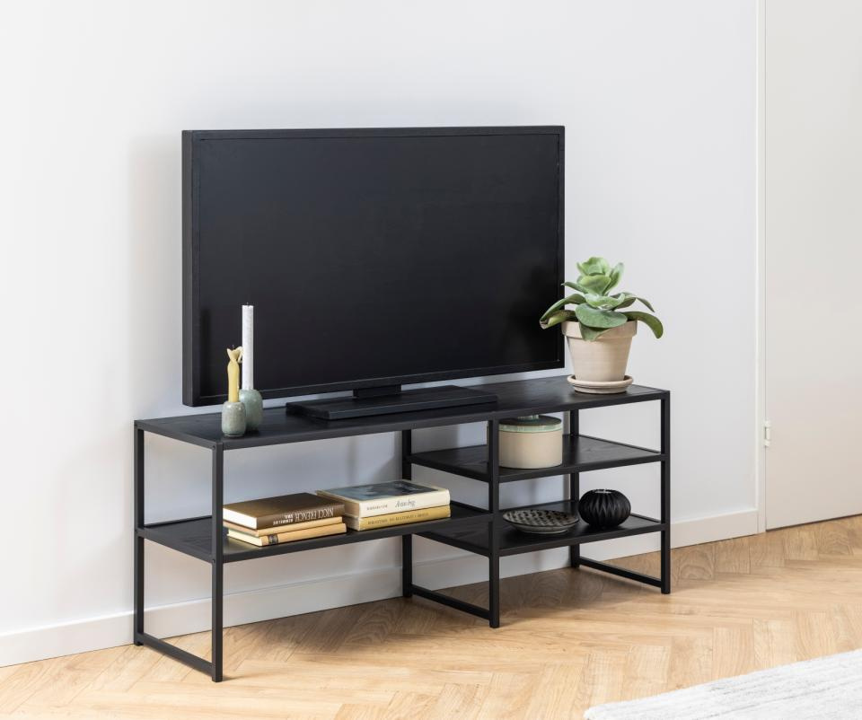 Szafka RTV Seaford czarny ( Rozmiar: uniwersalny ) - obrazek 3