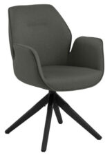 Krzesło obrotowe Aura dark grey /black auto return ( Rozmiar: uniwersalny )